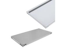 BUD - Scaffale in metallo COMPONIBILE varie misure e portate tipo pesante con rinforzo (RIPIANO 30x60)