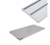 BUD - Scaffale in metallo COMPONIBILE varie misure e portate tipo pesante con rinforzo (Ripiano cm 40x70 1 rinforzo)