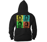 Bud Spencer B.Joe Macchina fotografica da uomo Zipper (nero), Nero , 4XL