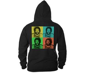 Bud Spencer B.Joe Macchina fotografica da uomo Zipper (nero), Nero , 4XL