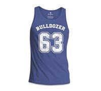 Bud Spencer® Bulldozer 63 - Canotta da uomo, colore: Blu Blu L