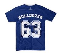 Bud Spencer - Bulldozer 63 - Maglietta con stampa blu royal XXL