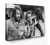 Bud Spencer - Emiliano/La mano destra e sinistra del diavolo - Tela (80 x 60 cm)