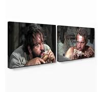Bud Spencer - Halleluja Dinner/Continuavano a chiamarlo Trinità - Set-Tele (2 x 70 x 40 cm)
