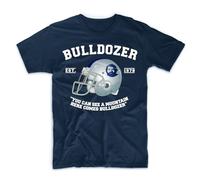 Bud Spencer Maglietta ufficiale Bulldozer Zanzare (Navy), blu navy, XS