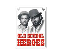 Bud Spencer & Terence Hill - Magnete per frigorifero Old School Heroes - MN-T03