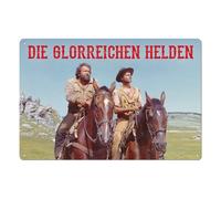 Bud Spencer & Terence Hill Tin Sign Die Glorreichen Helden 20 X 30 Cm Blechwaren