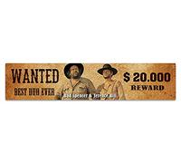 Bud Spencer und Terence Hill - Wanted - Best Duo Ever $20.000 Reward - Magnete 16 x 3,5 cm - STRMT06