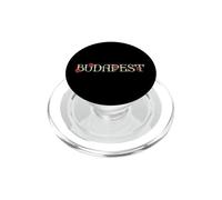 Budapest Città Di Roses Ungheria Viaggi Vintage Tipografia PopSockets PopGrip per MagSafe