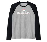 Budapest Hungary Maglia con Maniche Raglan