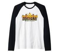 Budapest - La Stella del Danubio Maglia con Maniche Raglan