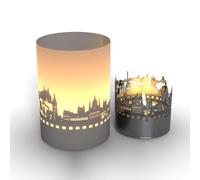 Budapest Skyline Tube T-Light - Souvenir magico per i fan di Budapest | Regali Budapest, Lume di candela, gioco d'ombra