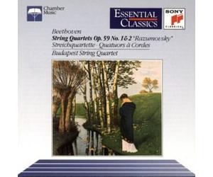 Budapest String Quartet Beethoven: String Quartets Op. 59, Nos. 1 & 2 (CD)