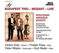 BUDAPEST TRIO; FERENC KISS; TIVADAR POPA; PETER WOPKE; KURT REDEL Live (CD)