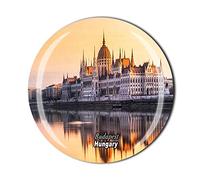 Budapest Ungheria magnete frigorifero souvenir regalo cristallo adesivo collezione