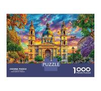 Budapest_ Ungheria Puzzle 1000 Pezzi, Jigsaw Puzzle Difficili Per Adulti E Ragazzi Dai 14 Anni in Su, Home Giochi Puzzle 52x38cm/1000pcs