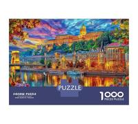 Budapest_ Ungheria Puzzle 1000 Pezzi, Jigsaw Puzzle Difficili Per Adulti E Ragazzi Dai 14 Anni in Su, Home Giochi Puzzle 70x50cm/1000pcs