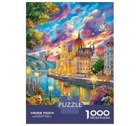 Budapest_ Ungheria Puzzle 1000 Pezzi, Jigsaw Puzzle Per Adulti E Ragazzi Dai 14 Anni in Su, Gioco Di Puzzle 38x26cm/1000pcs