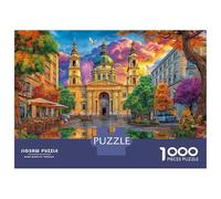 Budapest_ Ungheria Puzzle 1000 Pezzi, Puzzle Impossibile 1000 Pezzi, Gioco Di Sfida Intellettuale 52x38cm/1000pcs