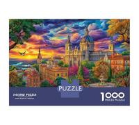Budapest_ Ungheria Puzzle 1000 Pezzi, Puzzle Impossibile 1000 Pezzi, Gioco Di Sfida Intellettuale 52x38cm/1000pcs