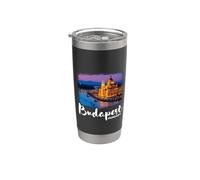 Budapest Ungheria Souvenir Budapest Bicchiere termico in acciaio inox doppia parete