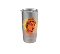 Budda citazione spirituale buddismo Bicchiere termico in acciaio inox doppia parete