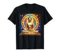 Budda Maglietta con Stampa Grafica Economica, Uomo, Nero, XL