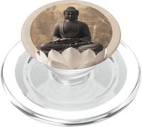Buddha astratto in fiore di loto buddismo spirituale buddista PopSockets PopGrip per MagSafe