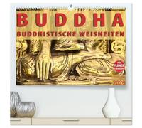 BUDDHA Buddhistische Weisheiten (hochwertiger Premium Wandkalender 2026 DIN A2 quer), Kunstdruck in Hochglanz: Kalender mit Buddhistischen Weisheiten und Tagesplaner