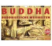 BUDDHA Buddhistische Weisheiten (Wandkalender 2026 DIN A4 quer), CALVENDO Monatskalender: Kalender mit Buddhistischen Weisheiten und Tagesplaner