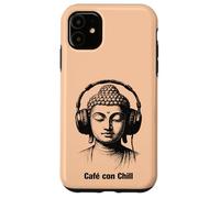 Buddha che Indossa le Cuffie, Amante della Musica Lo-Fi Custodia per iPhone 11