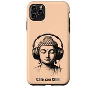 Buddha che Indossa le Cuffie, Amante della Musica Lo-Fi Custodia per iPhone 11 Pro Max