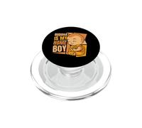 Buddha è la mia casa ragazzo buddista simbolo sacerdote buddismo PopSockets PopGrip per MagSafe