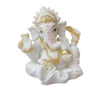 Buddha Figurine Artwork Hindu Elephant God Statue Per La Meditazione Decor