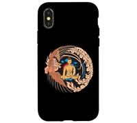Buddha Gautama Mindfulness Pace Amare gentilezza Meditazioni Custodia per iPhone X/XS