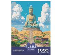 Buddha Jigsaw Puzzle Impossibili 1000 Pezzi Decorazione Per La Casa. Giochi Rilassamento E Intelligence Per Adulti E Ragazzi Da 14 Anni 38x26cm/1000pcs