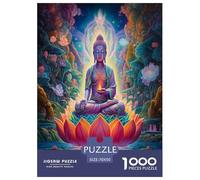 Buddha Jigsaw Puzzle Impossible 1000 Pezzi Decorazione Per La Casa. Giochi Rilassamento E Intelligence Per Adulti E Ragazzi Da 14 Anni 70x50cm/1000pcs