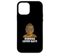 "Buddha Loves Gays", LGBTQ, Pride Gay Custodia per iPhone 12 mini
