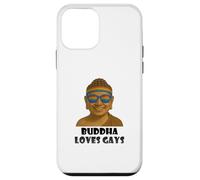 "Buddha Loves Gays", LGBTQ, Pride Gay Custodia per iPhone 12 mini
