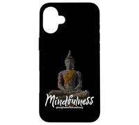 Buddha Matrix Art Zen Mindfulness Amare gentilezza Meditazione Custodia per iPhone 16 Plus