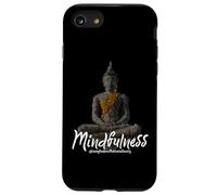 Buddha Matrix Art Zen Mindfulness Amare gentilezza Meditazione Custodia per iPhone SE (2020) / 7/8
