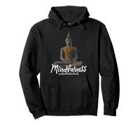 Buddha Matrix Art Zen Mindfulness Amare gentilezza Meditazione Felpa con Cappuccio