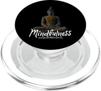 Buddha Matrix Art Zen Mindfulness Amare gentilezza Meditazione PopSockets PopGrip per MagSafe