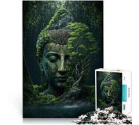 Buddha nella natura puzzle 1000 pezzi per adulti Aiuta il cervello ad allenare i giocattoli che creano dipendenza per coltivare la pazienza gioco di sfida unico 38x26cm