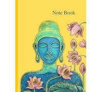 Buddha Notebook with Yellow Background: A Peaceful Journal for Daily Writing & Reflection