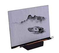 Buddha riutilizzabile Lavagna per artisti Lavagna con pennello ad acqua e supporto Rilascio Pressione Rilassamento Meditazione Arte Consapevolezza Rilassante Regalo per bambini Studenti Adolescenti