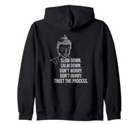 Buddha Saggezza Felpa con Cappuccio