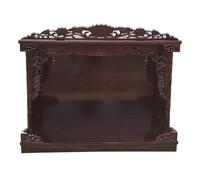 Buddha Shrine Altar Table - Tempio da parete per meditazione con santi e vetrina Fengshui