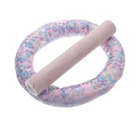 Buddha Sound Bowl Pad Rosa Accessori Pratici Portatili | Cotone, Pelle di Pecora e Gomma, per Amici Credenti nel Buddhismo, Stile Buddhista