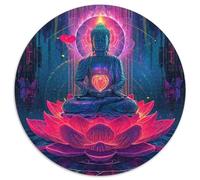 Buddha Statue Jigsaw Puzzle Impossibili 1000 Pezzi Decorazione Per La Casa. Giochi Rilassamento E Intelligence Per Adulti E Bambini Da 12 Anni 1000pcs (67.5x67.5cm)